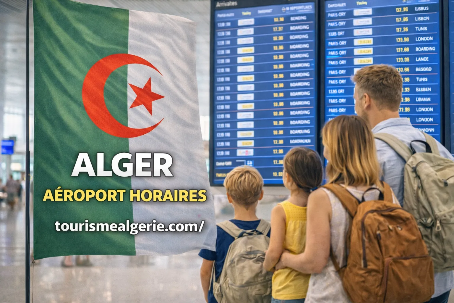 AÉROPORT D'ALGER HORAIRE DÉPART ARRIVÉE